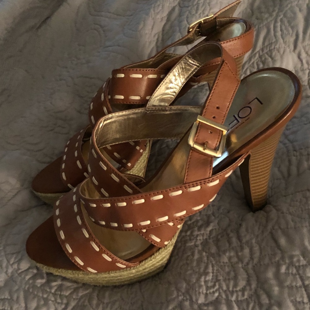 Loft heeled sandals